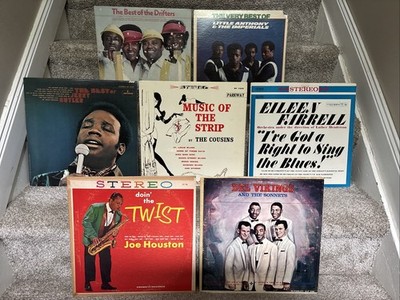 R&B Soul & Blues Vinyl LP Lot - 7 Original Record Albums