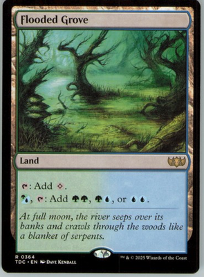 #ad Flooded Grove R Commander: Tarkir: Dragonstorm 364 NM $1.79