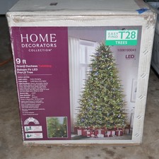 9ft Grand Duchess Pre-Lit Twinkling Color Changing LED Balsam Fir Christmas Tree