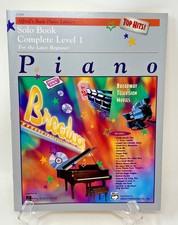 Alfred's Basic Piano Library Top Hits Solo Book Complete, Level For The Later B