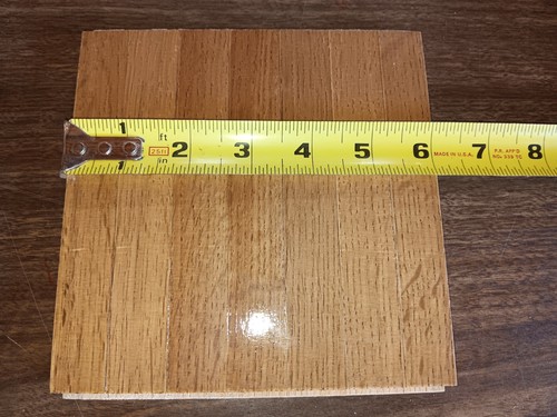 SUELO PARQUET ROBLE BLANCO 20 PIEZAS. Caramelo natural preacabado de 5 pies cuadrados ¡NUEVO LQQK! - Imagen 12 de 18