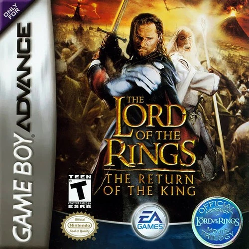 Lord Of The Rings Return Of King - Game Boy Advance Gba