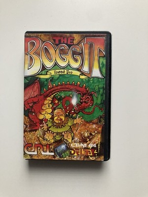 COMMODORE C64 SPIEL THE BOGG1T (AUCH GELANGWEILT) VON CRL. Ungetestet