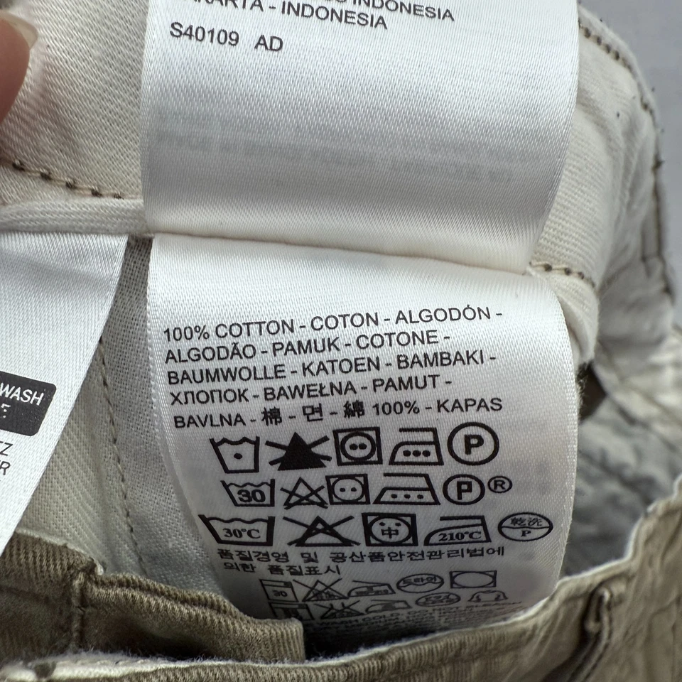 Pantalones cargo Levis para hombre 34x32 (34x29) marrón militar senderismo al aire libre Foto 3 de 4