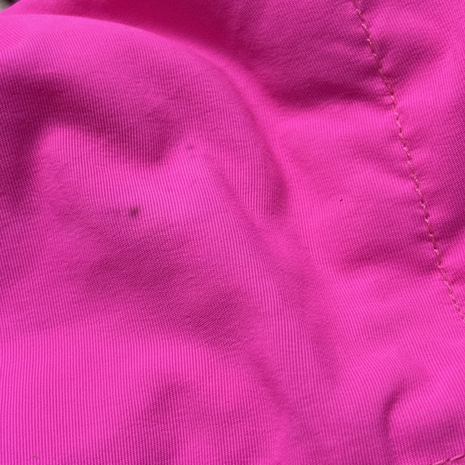 Jaqueta Hollister Feminina Pequena Rosa Brilhante Quente Neon Puffer Casaco de Inverno Snow Ski - Imagem 3 de 4