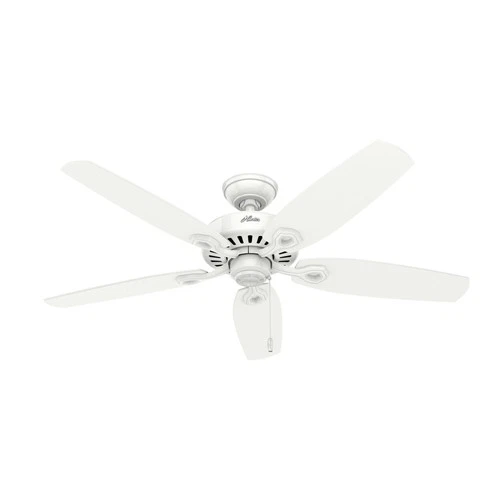 Hunter Fans - Builder 52 Inch Ceiling Fan with Pull Chain-White Finish - Picture 1 of 4