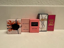 5pc Women Perfume Mini Lot Viktor&Rolf Valentino Armani My Way YSL Libre Juicy