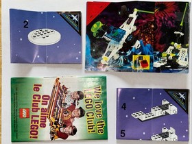 Lego Space Exploriens 6856 6854 6815 100% Complete🔥Excellent MINIFIGURES, PARTS