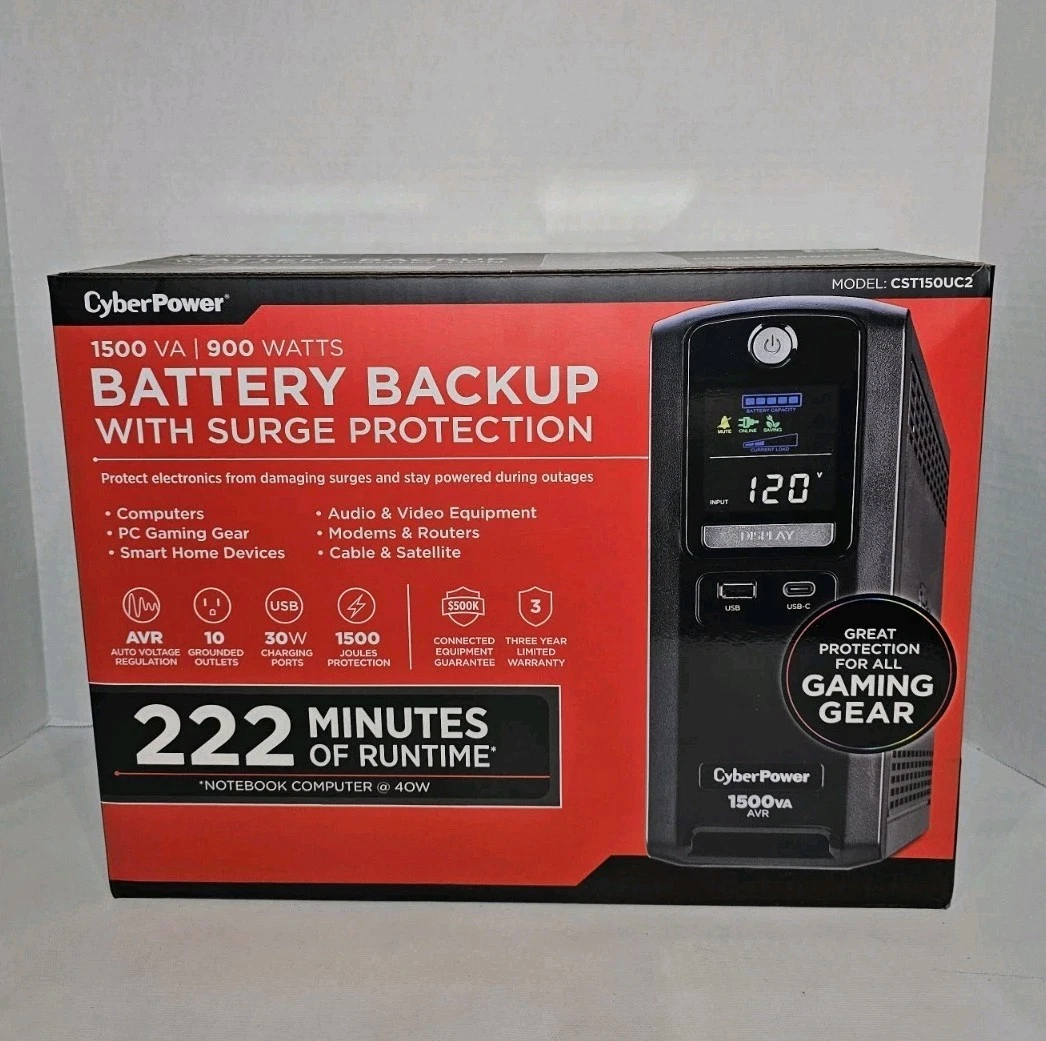 CyberPower 1500VA Computer Uninterruptible Power Supplies (UPS