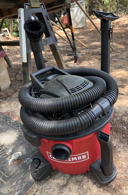 Craftsman Canister Wet/Dry Bagless Vacuum Portable Blower w/ Hose Tools