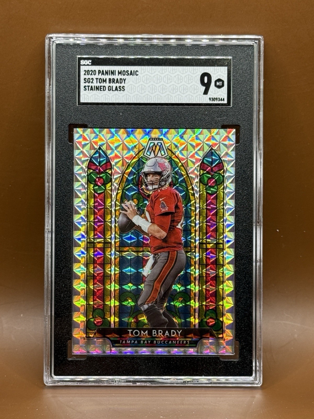 2020 Panini Mosaic - Stained Glass Tom Brady #SG2