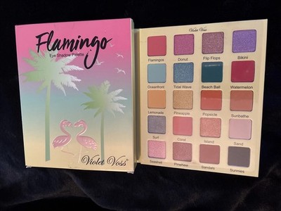 Violet Voss Flamingo Eye Shadow Palette Limited Edition New W/Box 1.26oz