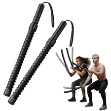 2x Ropeless Battle Ropes Portable Spring Sticks Battle Ropes for Exercise Portab