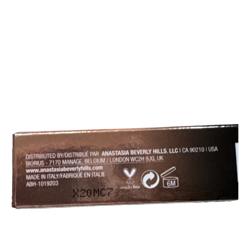 Mini máscara voluminizadora Anastasia Lash Brag negro azabache 5 ml nueva Foto 3 de 3