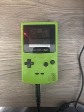 Game boy colour. Green. Used, Working.