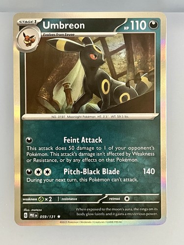 Pokemon - Umbreon (59/131) Prismatic Evolutions HOLO