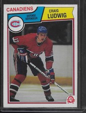 1983-84 O-Pee-Chee - Craig Ludwig #190 (RC) NM