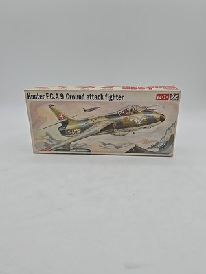 Frog 1:72 Hunter F.G.A.9 Ground Attack Fighter Vintage Kit No. F204 Open Box