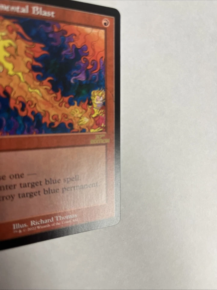 Red Elemental Blast 30th Anniversary Nonfoil Retro Frame Card #462 MTG - Image 2 of 4