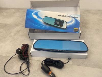 Vechile Blackbox VCR, Rear View Mirror with Dashcam & Reverse Camera. New