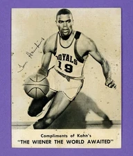 1962 Kahn's Wieners Tom Hawkins Cincinnati Royals