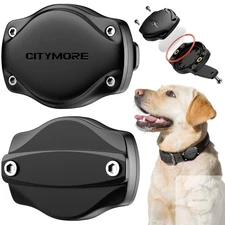 AirTag Dog Collar Holder[1 Pack] Waterproof Protective Case For Apple AirTag