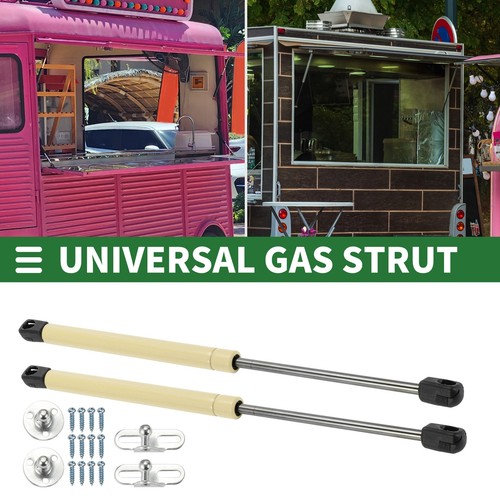 2 Set 80lb/355N 15inch/380mm Lift Supports Struts for Dinning Car Lid Yellow