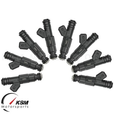 8x Einspritzdüse 750cc 71lb Fit Bosch EV6 für LS1 LS2 HSV Gen 3 XR8 Vn-Z EV1 E85