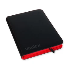 FIRST EDITION - Vault X SV10 - 9 Pocket Destined Rivals Binder Black Red