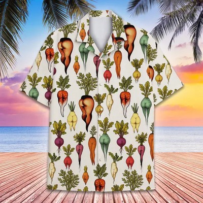 Funny Vegetable Aloha Hawaiian Shirt For Hawaiian Shirt Gift For Friends