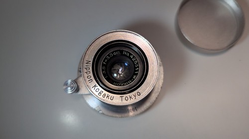 【N.MINT LTM】Nikon W-Nikkor C 3.5cm 35mm f3.5 L39 Lente de tornillo Leica de... - Imagen 12 de 23