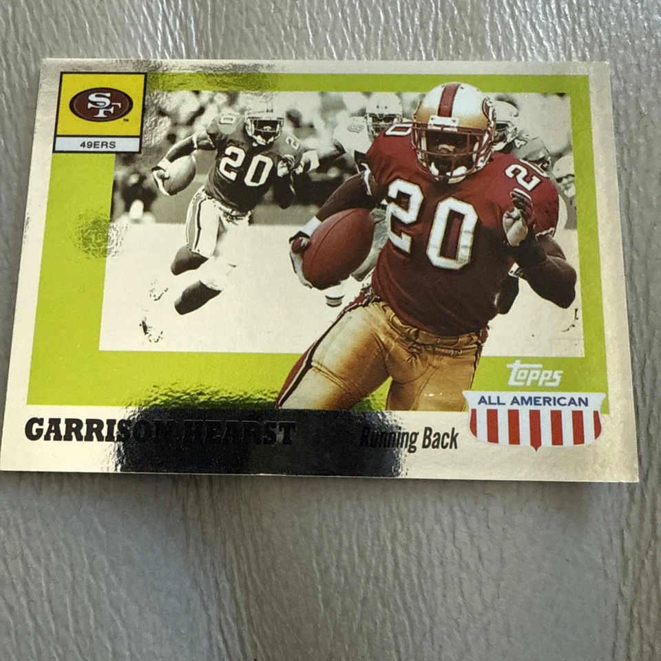 2003 Topps All American Garrison Hearst Foil 49ers #7 - Image 3 of 4