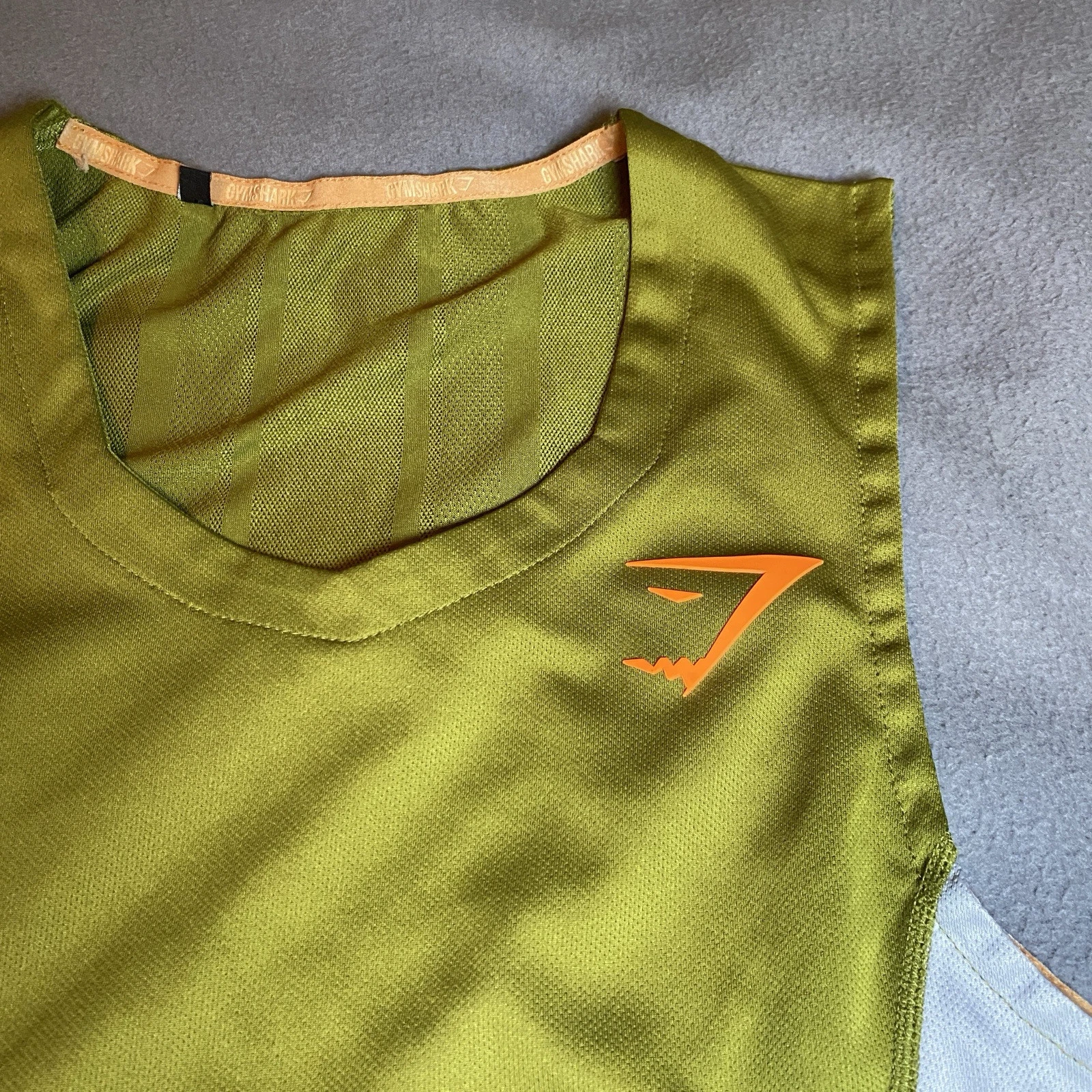 gymshark speed evolve cucumber active gym tank-top