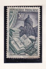 🦬Timbre France N°971 Oblitéré - Edition et reliure 1954🦬