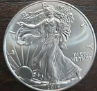 2014 WALKING LIBERTY AMERICAN EAGLE .999 UNC FINE SILVER DOLLAR COIN 1oz. $1 USA