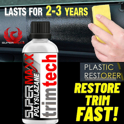 CERAMIC PRO GRADE CAR COATING TRIM COAT ''PLASTIC RUBBER RESTORER PROTECTION'' KIT