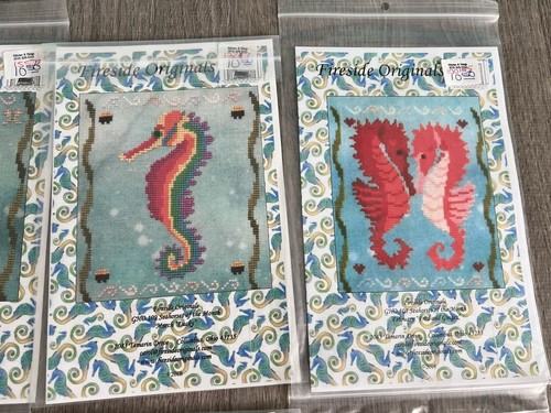 Fireside Originals Seahorses By The Month Counted Cross Stitch Pattern Chart Set - Bild 7 von 7