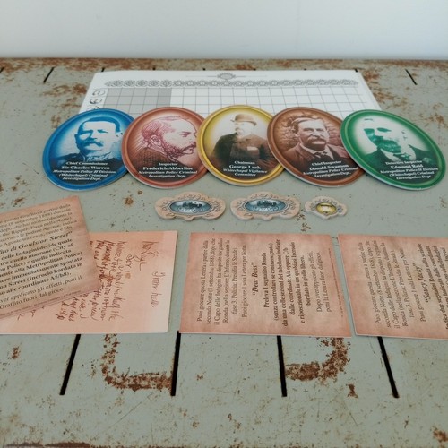 Lettere Da Whitechapel (Giochi Uniti) Sir Chester Cobblepot Boardgames - Foto 7 di 9