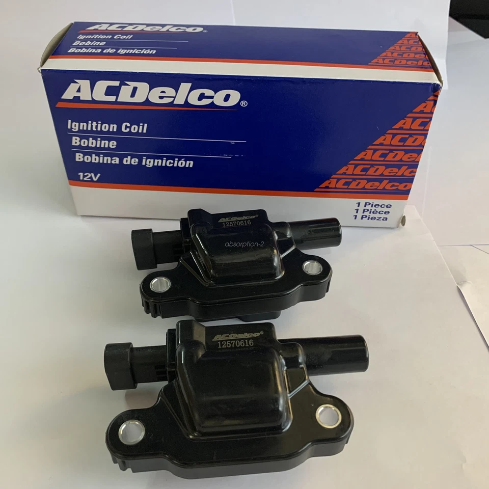 8X Genuine Ignition Coil D510C For Chevrolet GMC V8 12611424 UF413 12570616 NEW1 - Image 2 of 4