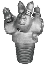 Rock Auger Pilot with Bullet Teeth and 2-3/8"API Reg Pin .735