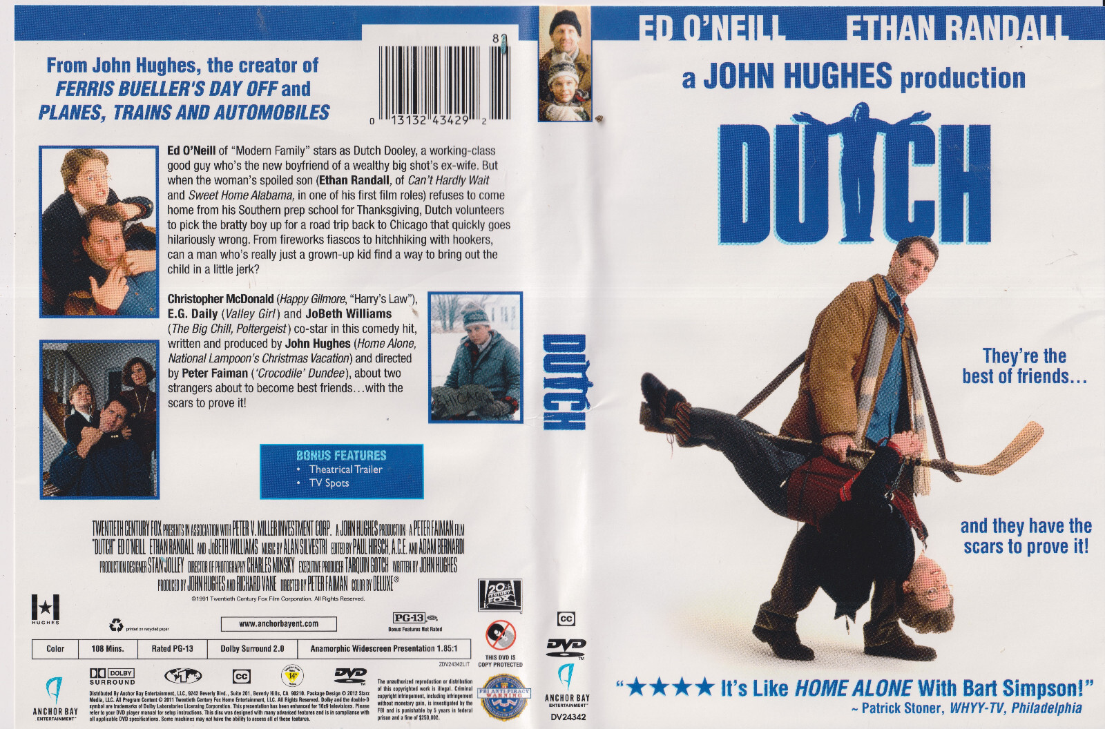 Dutch - Ed O'Neill (DVD) Nice! #0224A | eBay
