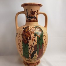 Aphrodite Venus Auletris  Poseidon Athena Ancient Greek Art Pottery Vase Amphora