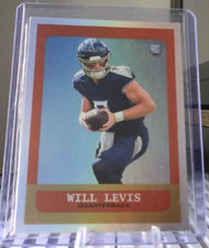 Topps Composite Heritage Will Levis Rainbow Foil #354 RC Tennessee Titans