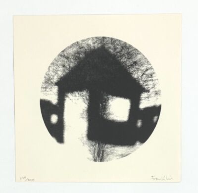 FRANKLIN ALVAREZ La Huella Multiple 2002 signed unframed original Cuban engravin