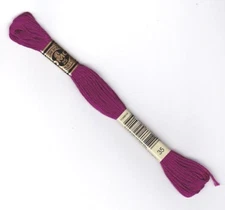 DMC-117 1 Skein PICK YOUR COLORS 01-35 NEW COLORS (#25 8.7 yds 100% Cotton)