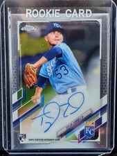 2031 Topps Chrome Tyler Zuber RC Auto #RA-TZ Kansas City Royals