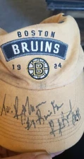RAY BOURQUE signed BOSTON BRUINS (Adjustable) old time sports cap
