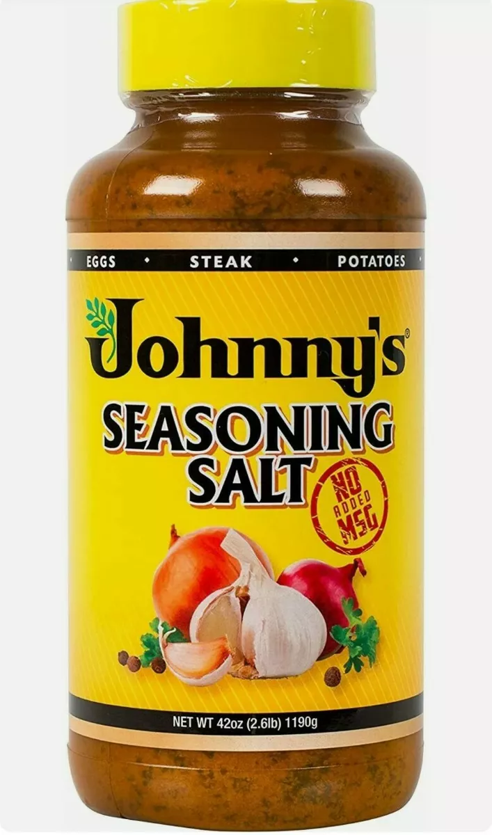 JOHNNY S SEASONING SALT NO MSG 42 OUNCE