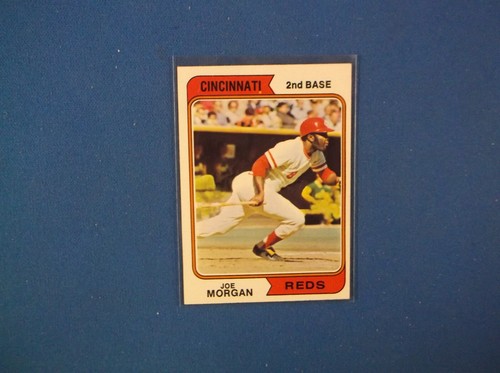1974 Topps Baseball # 85 Joe Morgan NMT + # 4
