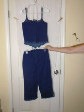 teen pants and top A-List by Wrapper Size large